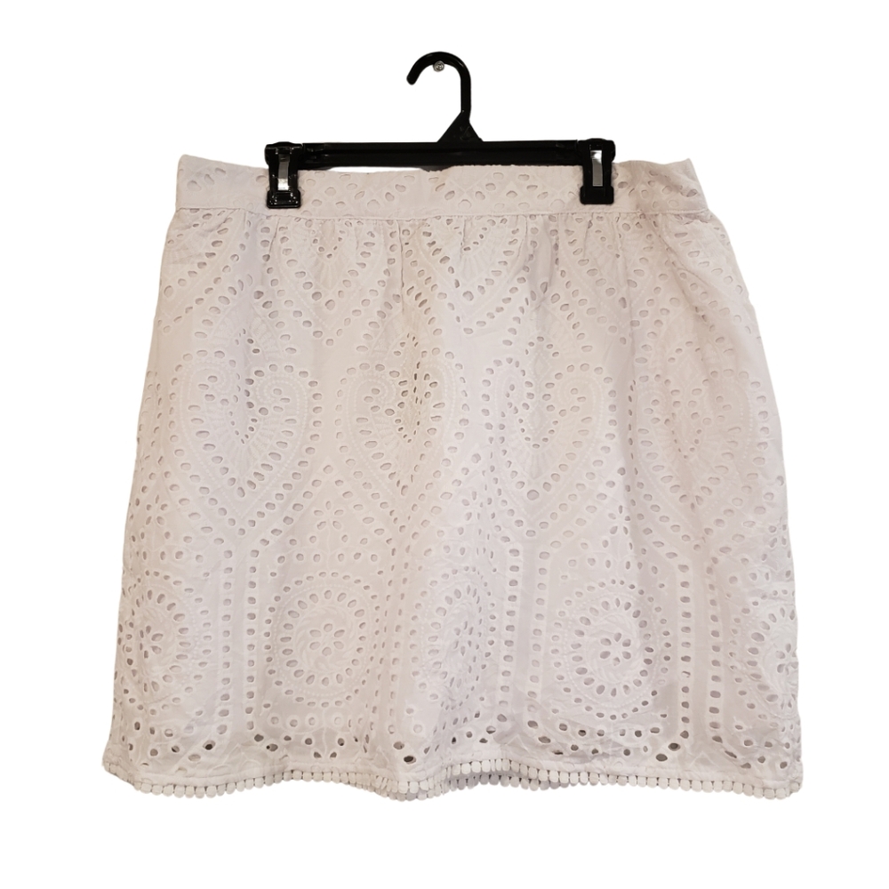 RyeGrass-A-Line Mini Skirt Elastic waistband With Pockets NWT Woman